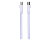TechniSat Kabel antenowy IEC 3m biały - 1286654 - zdjęcie 2